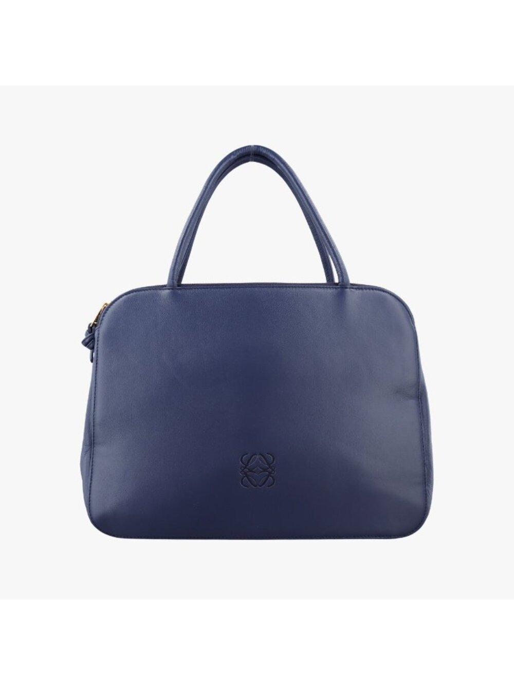 Loewe Anagram Navy Nappa Leather